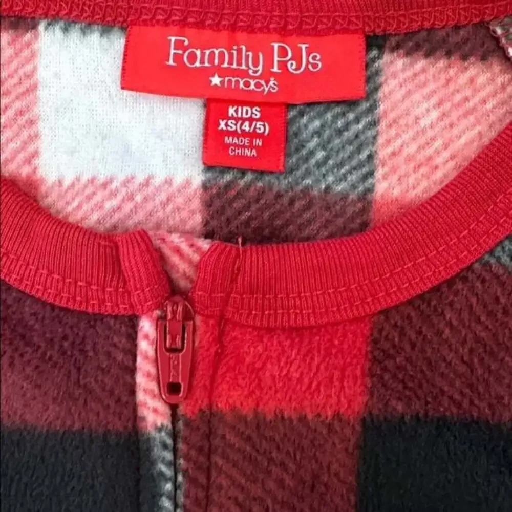 Matching Family Christmas Pajamas - Kids Size 4/5